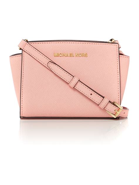 light pink selma michael kors bag|Michael Kors selma crossbody.